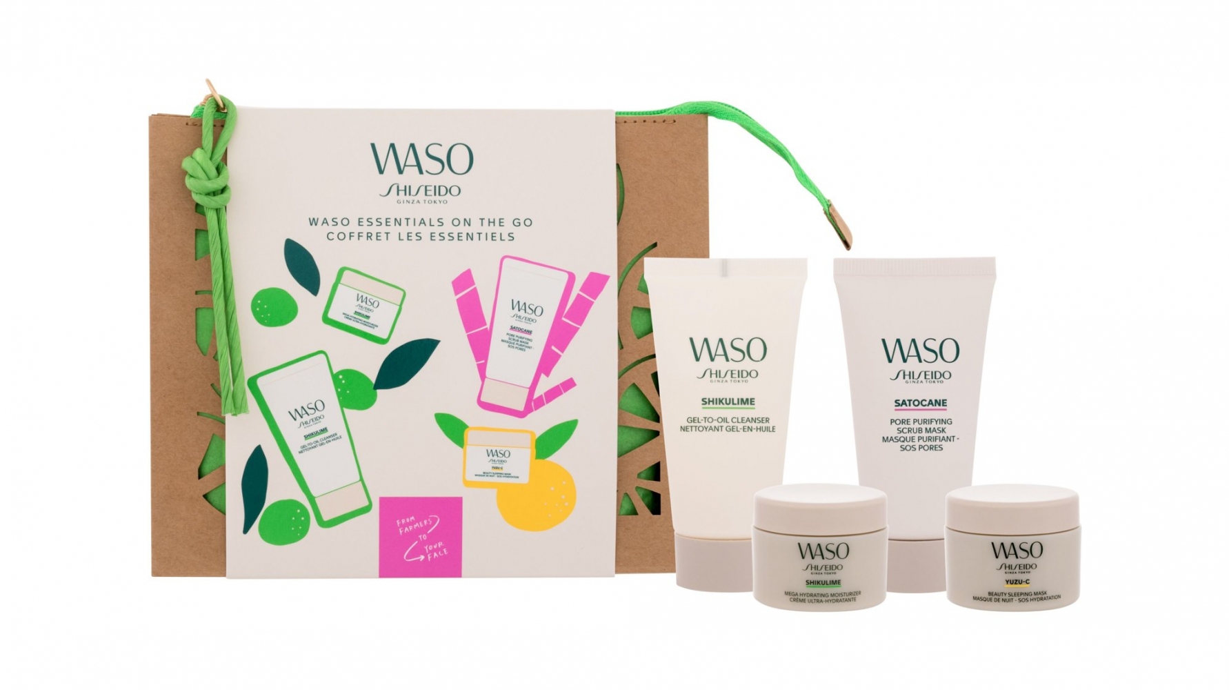 Set Waso Essentials On The Go - Shiseido Crema de zi