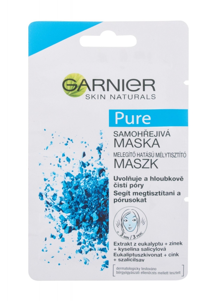 Skin Naturals Pure Self-Heating Mask - Garnier Masca de fata