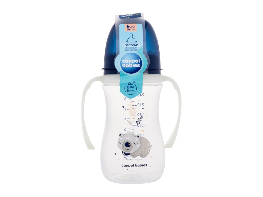 Sleepy Koala Easy Start Anti-Colic Bottle Blue 3m+ - Canpol Babies Apa de parfum