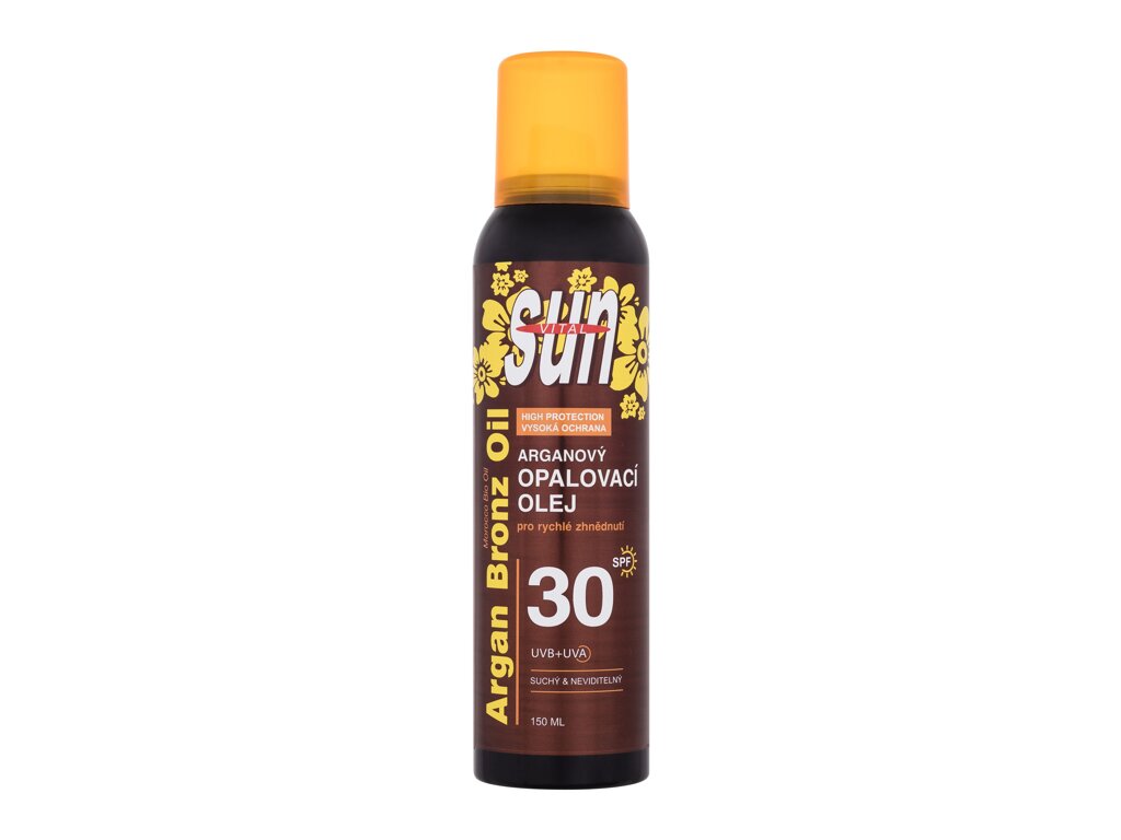 Sun Argan Bronz Oil Spray SPF30 - Vivaco Protectie solara
