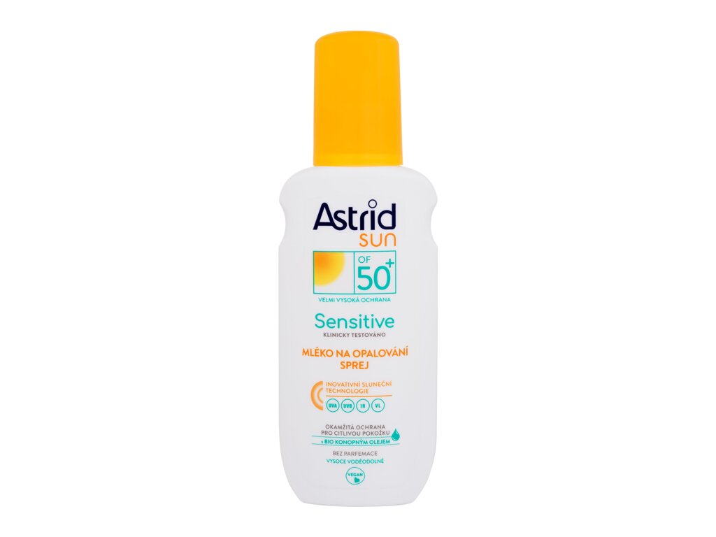 Sun Sensitive Milk Spray SPF50+ - Astrid Protectie solara