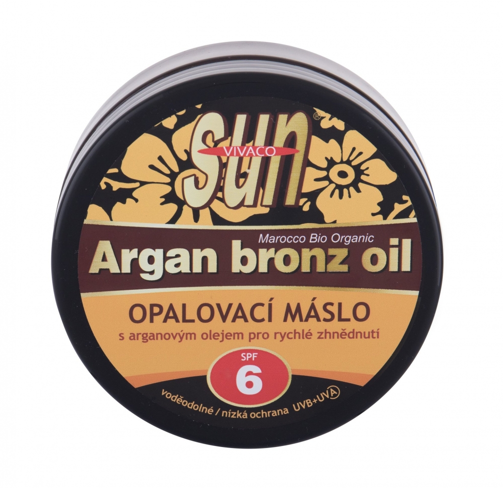 Sun Argan Bronz Oil Suntan Butter SPF6 - Vivaco Protectie solara