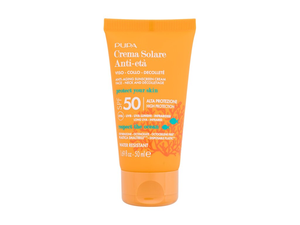 Sunscreen Anti-Aging Cream SPF50 - Pupa Protectie solara