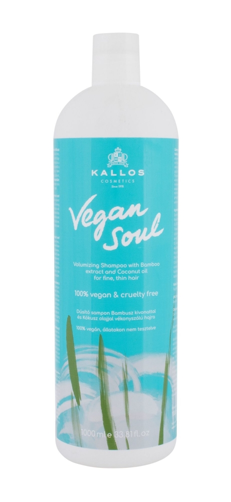 Vegan Soul Volumizing - Kallos Cosmetics Sampon